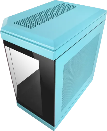 Mars Gaming MC-3TB, blau, Glasfenster