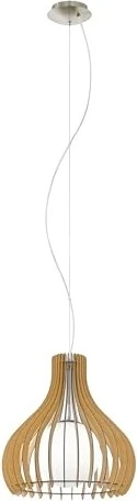 Eglo Tindori Pendelleuchte 50cm ahorn