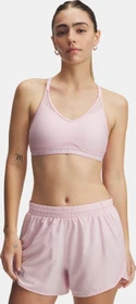 Under Armour Crossback Low Sport-BH prime pink/white (Damen)