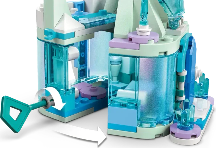 LEGO Disney - Schloss Arendelle und Elsas Eispalast