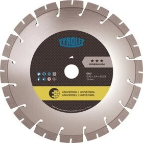 Tyrolit Premium DCU Trockenschnitt Trennscheibe, 230x2.6x22.23mm, 1 Stück
