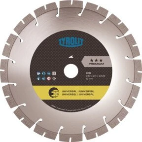 Tyrolit Premium DCU Trockenschnitt Trennscheibe, 230x2.6x22.23mm, 1 Stück