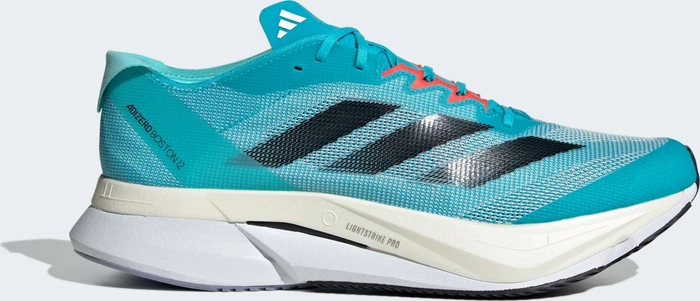 adidas Adizero Boston 12 lucid cyan/core black/flash aqua