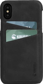 Krusell Sunne 2 Card Cover für Apple iPhone XS Max schwarz