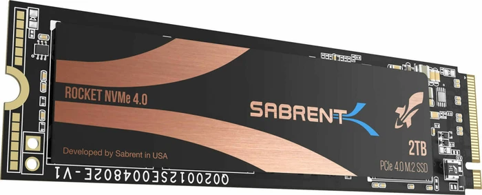 Sabrent Rocket NVMe PCIe 4.0 2TB, M.2 2280 / M-Key / PCIe 4.0 x4