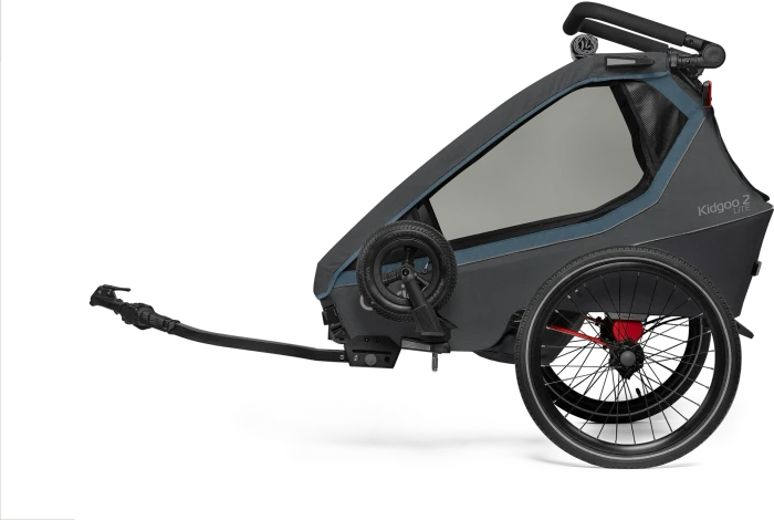 Qeridoo Kidgoo 2 Lite Fahrradanhänger navy blue (Modell 2026)