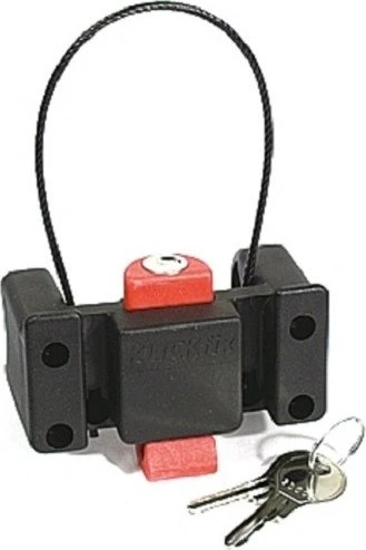 KLICKfix Adapter mit Schloss 22-26mm Lenkerhalterung