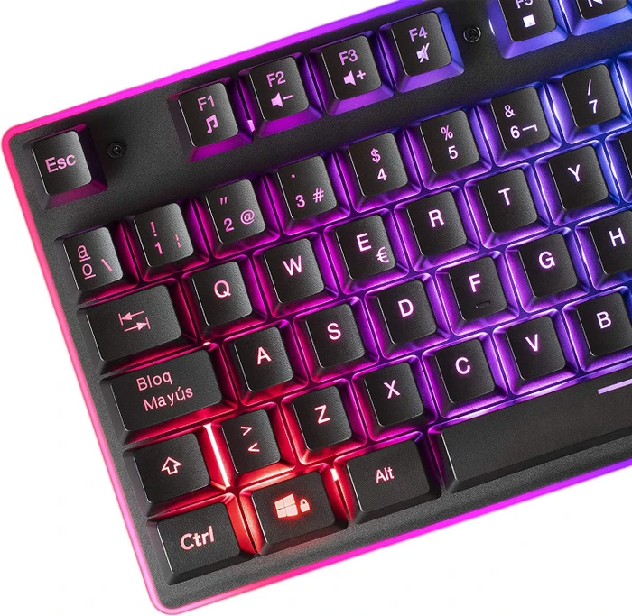 Mars Gaming MK320, LEDs RGB, schwarz, USB, ES