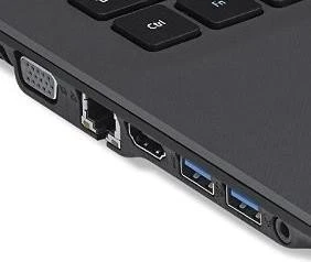 Acer Aspire E5-573-346E, grau, Core i3-5005U, 4GB RAM, 256GB SSD, DE