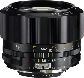 Voigtländer Nokton 55mm 1.2 SLIIs für Nikon F (AI)