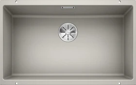 Blanco Subline 700-U InFino Unterbau Becken mittig perlgrau