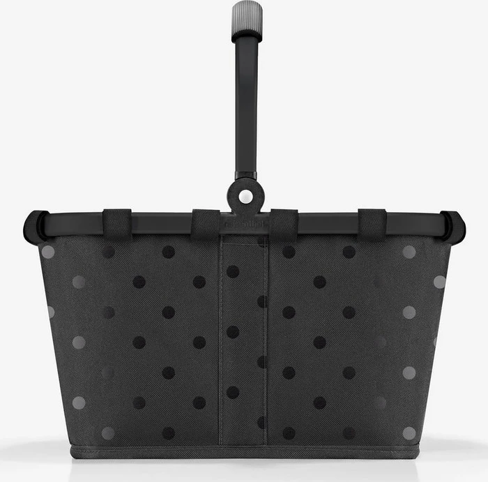 Reisenthel Carrybag XS glossy dots black