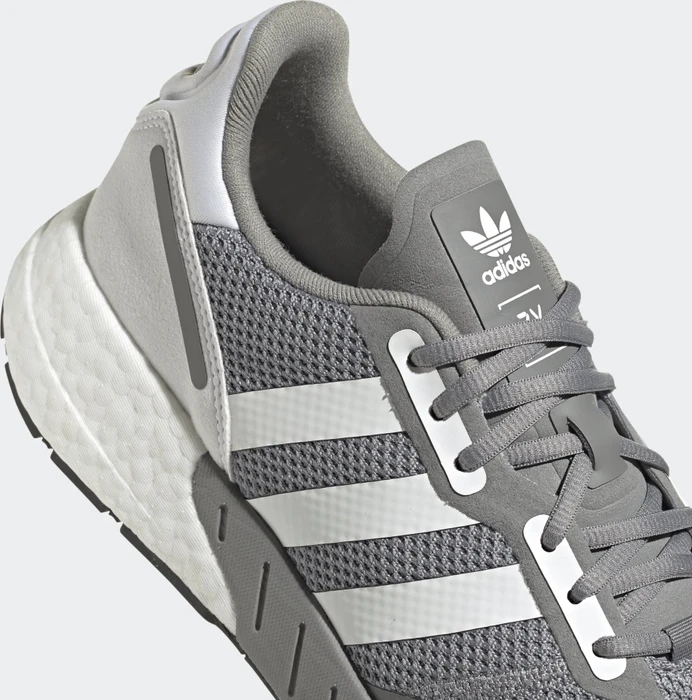 adidas ZX 1K Boost grey three/cloud white/core black (Herren)