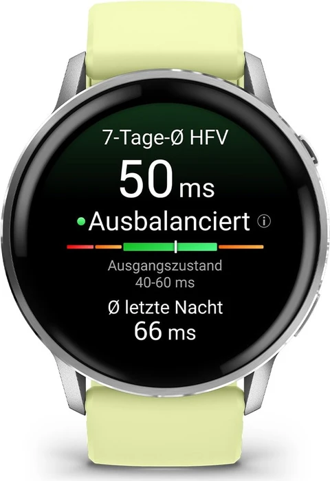 Garmin Venu 4 silver/citron