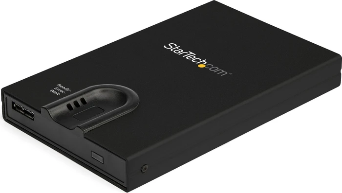 StarTech Biometric Encrypted Hard Drive Enclosure, 2.5", USB 3.0 Micro-B