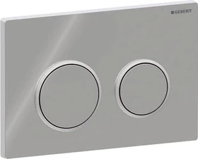 Geberit Omega20 Betätigungsplatte glanzverchromt/mattverchromt/glanzverchromt