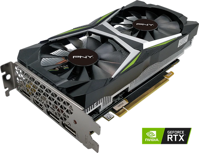 PNY GeForce RTX 2060 12GB Uprising Dual Fan, 12GB GDDR6, HDMI, 3x DP