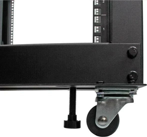 StarTech 4POSTRACK25U Universalgestell 25HE, mit Zubehör, 662mm tief