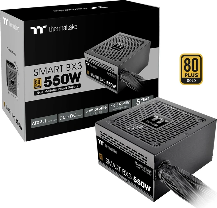 Thermaltake Smart BX3 550W, ATX 3.1