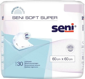 Seni Soft Super Bettschutzeinlage, 60x60cm, 30 Stück