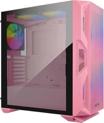 Antec NX800 pink, Glasfenster
