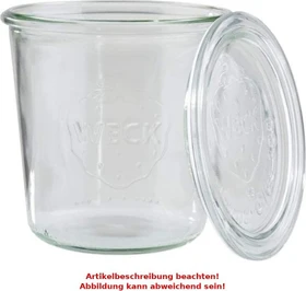 APS Weck Einmachgläser mit Deckel 290ml, 6 Stück