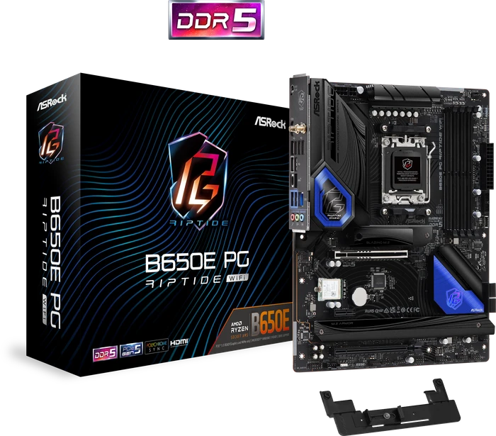 ASRock B650E PG Riptide WiFi (AMD AM5)