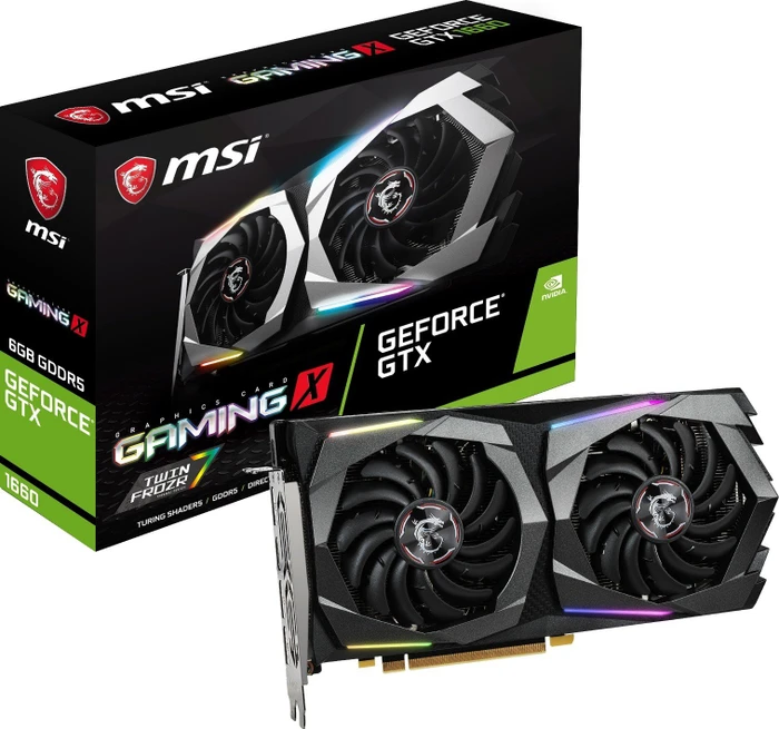 MSI GeForce GTX 1660 Gaming X 6G, 6GB GDDR5, HDMI, 3x DP