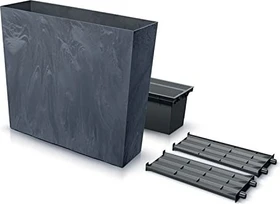 Prosperplast Kasten Urbi Case Beton Effect T 77x23.5cm anthrazit