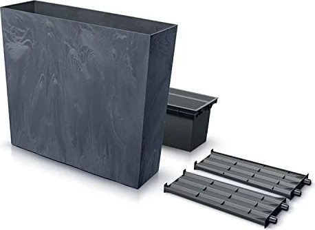 Prosperplast Kasten Urbi Case Beton Effect T 77x23.5cm anthrazit