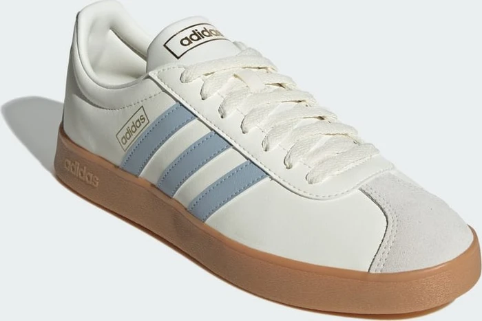 adidas VL Court 2.0 off white/wonder blue/gold metallic (Herren)