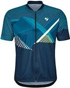 Ziener Nelon Trikot kurzarm blau (Herren)