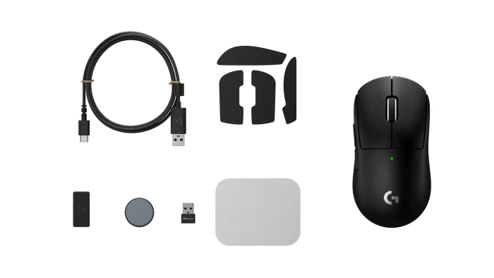 Logitech G Pro X Superlight 2c Compact Lightspeed schwarz, USB