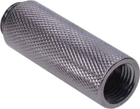 Aquatuning Verlängerung, G1/4", schwarz nickel