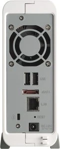 QNAP Turbo Station TS-112, 256MB RAM, 1x RJ-45 1000Base-T, 3x USB-A 2.0
