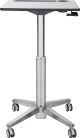 Ergotron LearnFit mobiler Arbeitsplatz 61x56cm grau/grau