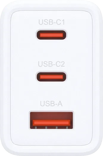 D-Link GaN Ladegerät, 2x USB-C, 1x USB-A, 2x USB-C + 1x USB-A, 65W, weiß