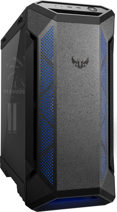 ASUS TUF Gaming GT501, schwarz, Glasfenster