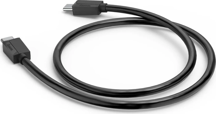 Hama USB-C-Kabel USB 2.0 480Mbit/s 3A 60W 3m schwarz