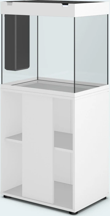 Juwel Lido 120 LED Aquarium-Set mit Unterschrank, weiß/weiß, 120l