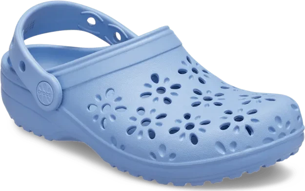 Crocs Classic Floral Cut-Out blue haze (Junior)