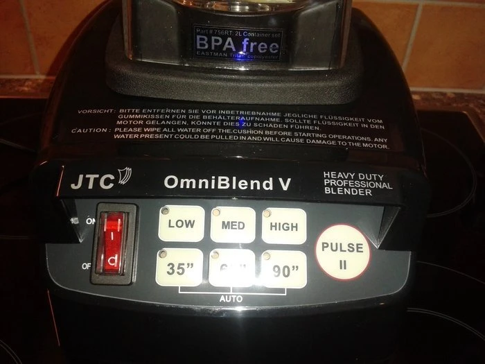 OmniBlend V 2l Standmixer schwarz