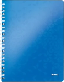Leitz Collegeblock, A4, kariert, blau, 80 Blatt