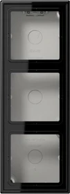 Jung Serie LS Aufputz-Kappe 3fach Duroplast, schwarz