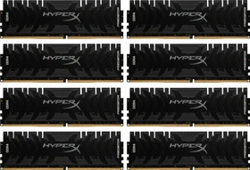 Kingston HyperX Predator UDIMM 256GB Kit, DDR4-3200, CL16-19-19, 2RX8