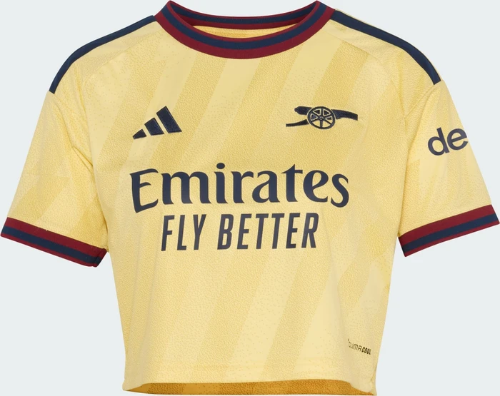 adidas FC Arsenal Crop Top 2026/2027 Ausweichtrikot almost yellow (Damen)