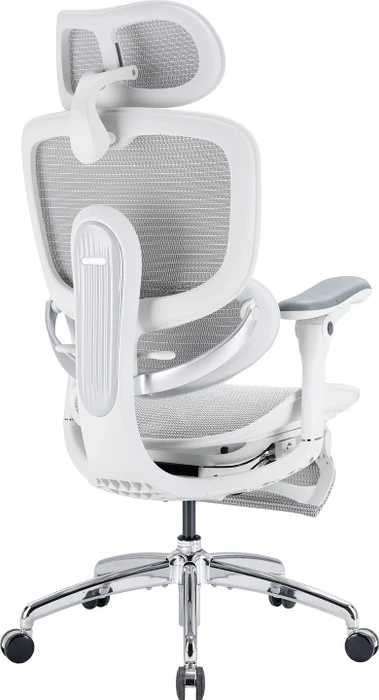Sihoo Doro C300 Pro V2 adaptiver ergonomischer Bürostuhl, mit Fußstütze, weiß