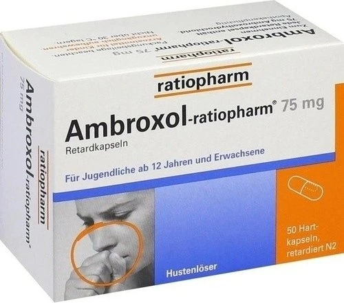 Ambroxol-ratiopharm 75mg Hustenlöser Retardkapseln, 50 Stück