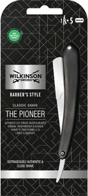 Wilkinson Sword Barber's Style The Pioneer Rasiermesser + 5 Wechselklingen