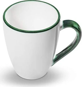 Gmundner Keramik Grüner Rand Frühstücksbecher Max 300ml